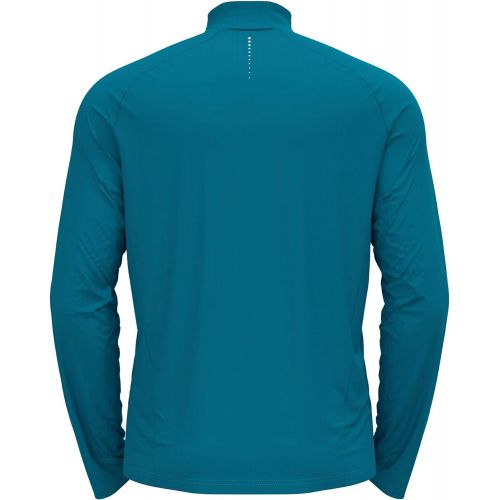  Odlo Mens Essential Ceramiwarm Half Zip Run Midlayer