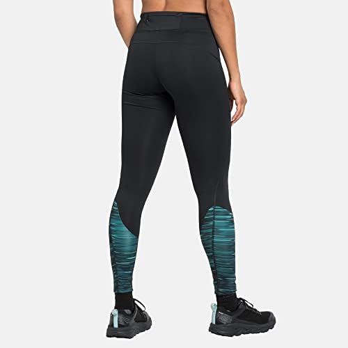  Odlo Womens Essential Soft Print Run Tights