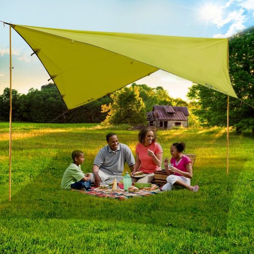  [아마존 핫딜]  [아마존핫딜]Odoland 2er Set Zelt Stange Teleskopstange fuer Zelte Taps oder Sonnensegel, Aufstellstange aus Aluminium ultraleichte verstellbar Tarpstange Tents Tarp Pole mit Durchmesser 2.5 m h