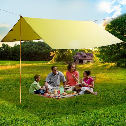  [아마존 핫딜]  [아마존핫딜]Odoland 2er Set Zelt Stange Teleskopstange fuer Zelte Taps oder Sonnensegel, Aufstellstange aus Aluminium ultraleichte verstellbar Tarpstange Tents Tarp Pole mit Durchmesser 2.5 m h