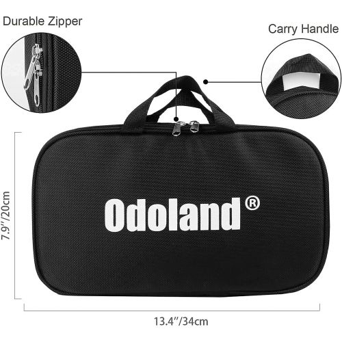  Odoland Bundle 2 Items 29pcs Camping Cookware Mess Kit and 8 Pcs Camping Cookware Utensils Travel Set