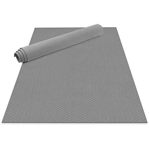  Odoland Large Yoga Mat for Pilates Stretching Home Gym Workout, Extra Thick Non Slip Eco Friendly Exercise Mat, Extra Wide Fitness Mat for Men and Women, Mutil-size x 1/4 Thick