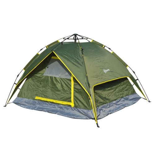  Odoland Outsunny 2-Person Instant Tent Shelter with Removable Rainfly
