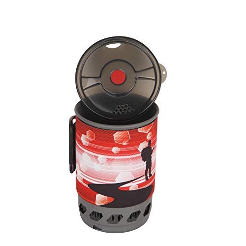  Odoland APG Mini 2-Color Camping Stove Cooking System, Propane Butane Outdoor Hiking Camping Backpacking Portable Gas Stove Burner Solostove for Fast Boiling Fuel-Efficient Flash Cooking,