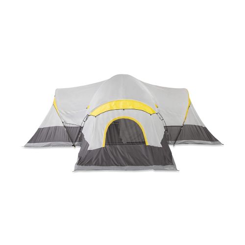  Odoland Tahoe Gear Manitoba 14-Person 20 x 17 Family Outdoor Camping Tent with Rainfly