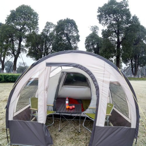  Odoland CMARTE 3-4 Person Large Camping Tent, Good as Family Tent or Party Tent