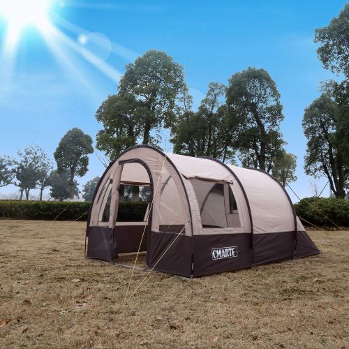  Odoland CMARTE 3-4 Person Large Camping Tent, Good as Family Tent or Party Tent