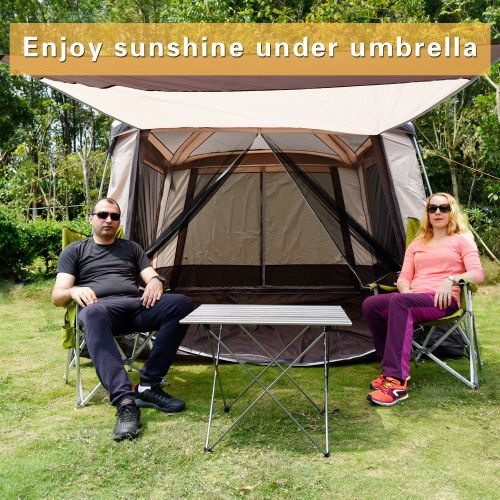  Odoland cmarte 6-8 Person Big Camping Tent Good for 6-8 peroson Tent, Family tent or Party Tent.