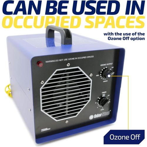  OdorStop OS4500UV2 Professional Grade Ozone Generator/UV Air Purifier Ionizer for Areas of 4500 Square Feet+, For Deodorizing and Purifying Large Spaces Such as Commercial Properti