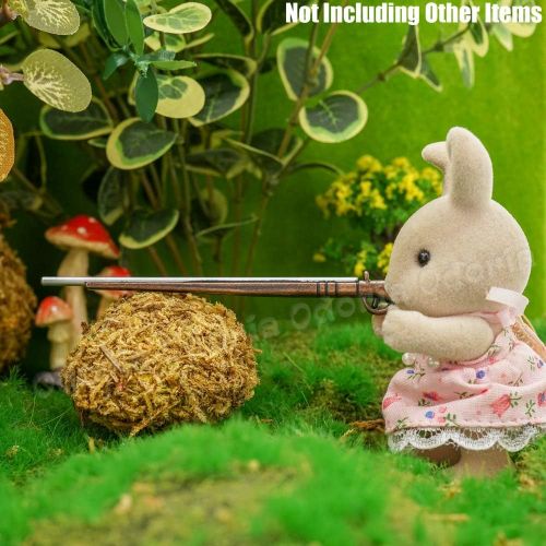  Odoria 1:12 Miniature Rifle for Crafts Doll Gun Dollhouse Furniture Decoration Accessories