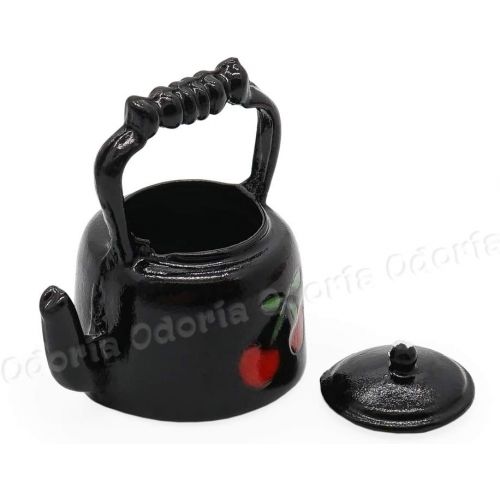  Odoria 1:12 Miniature Tea Kettle Dollhouse Kitchen Food Accessories