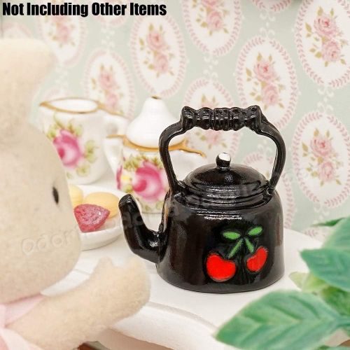  Odoria 1:12 Miniature Tea Kettle Dollhouse Kitchen Food Accessories