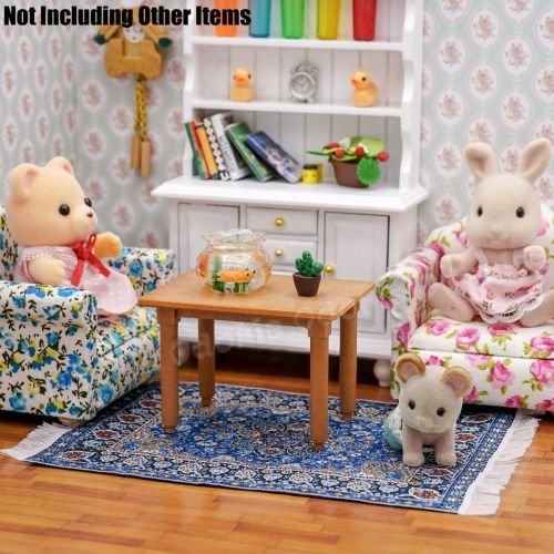  Odoria 1:12 Miniature Rugs and Carpet Persian Turkey Flooring Rug Dollhouse Decoration Accessories