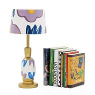 Odoria 1:12 Miniature Books Table Lamp Light School Supplies Dollhouse Decoration Accessories