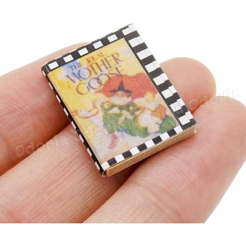  Odoria 1:12 Miniature Books Table Lamp Light School Supplies Dollhouse Decoration Accessories