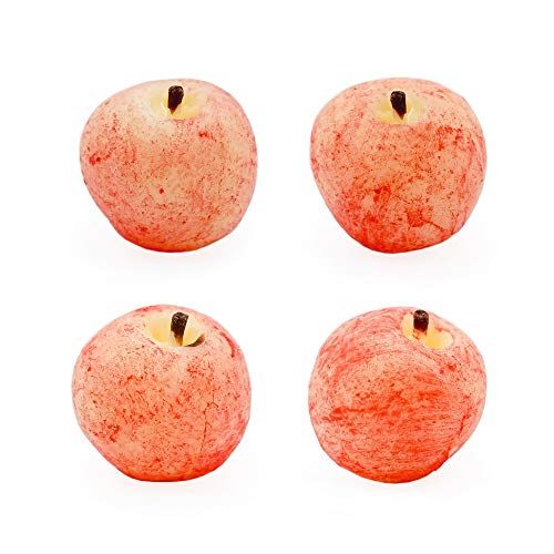  Odoria 1:12 Miniature Apples Fruits Dollhouse Decoration Accessories