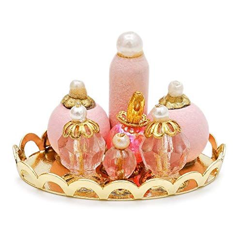  Odoria 1:12 Miniature Makeup Perfume Bottle Mini Make up Set Dollhouse Bathroom Accessories