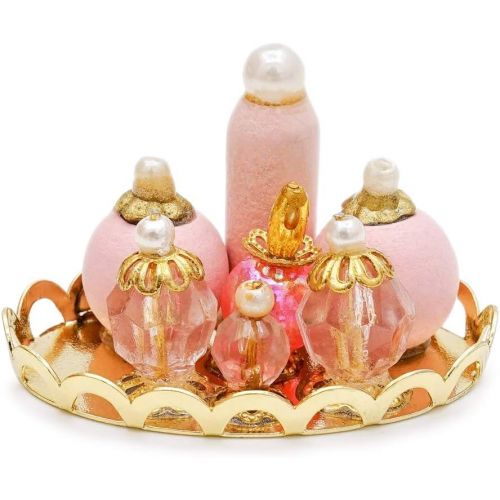  Odoria 1:12 Miniature Makeup Perfume Bottle Mini Make up Set Dollhouse Bathroom Accessories