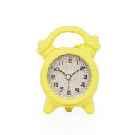 Odoria 1:12 Miniature Alarm Clock Dollhouse Decoration Accessories, Yellow