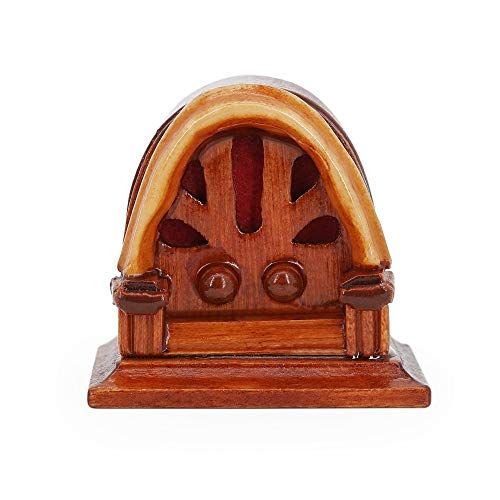  Odoria 1:12 Miniature Vintage Radio Dollhouse Furniture Decoration Accessories