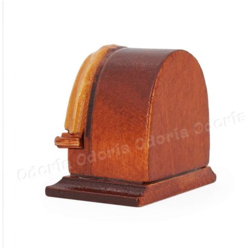  Odoria 1:12 Miniature Vintage Radio Dollhouse Furniture Decoration Accessories