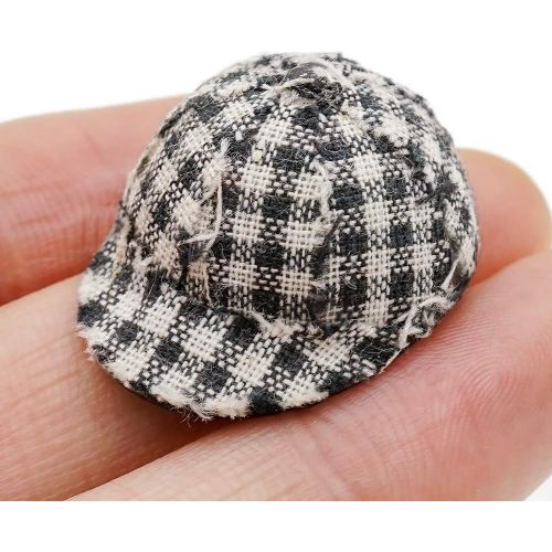  Odoria 1:12 Miniature Cap Mini Top Hat Dollhouse Furniture Decoration Accessories