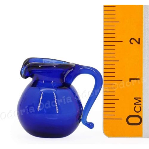  Odoria 1:12 Miniature Water Jug Empty Pitcher Dollhouse Decoration Accessories