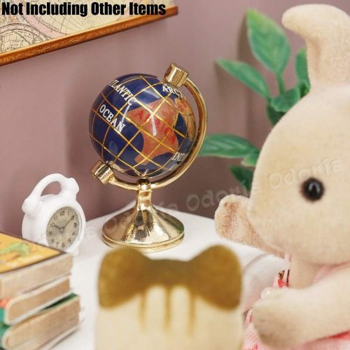  Odoria 1:12 Miniature World Globe School Supplies Dollhouse Decoration Accessories