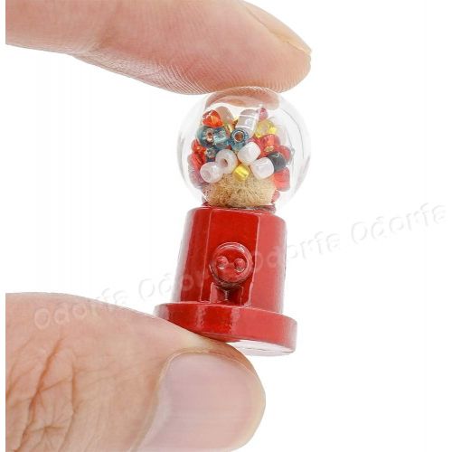  Odoria 1:12 Miniature Gumball Machine Dollhouse Decoration Accessories