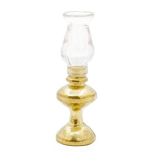  Odoria 1:12 Miniature Oil Lamp Vintage Furniture Dollhouse Decoration Accessories