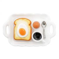 Odoria 1:12 Miniature Breakfast Food Dollhouse Decoration Accessories, B