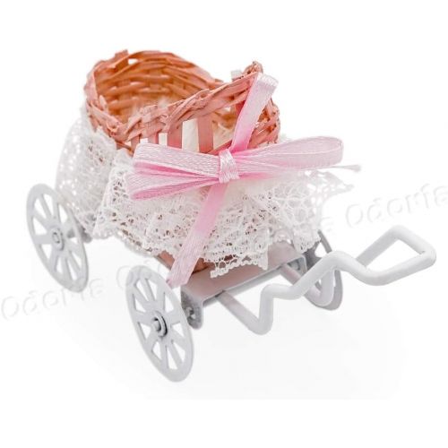  Odoria 1:12 Miniature Stroller Dollhouse Furniture Decoration Accessories