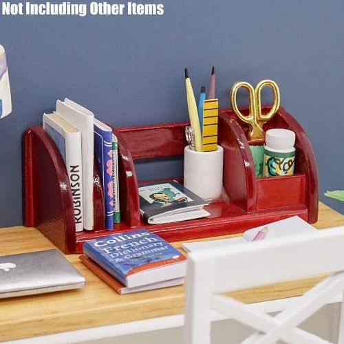  Odoria 1:6 Miniature Office Supplies Desk Furniture Dollhouse Decoration Accessories