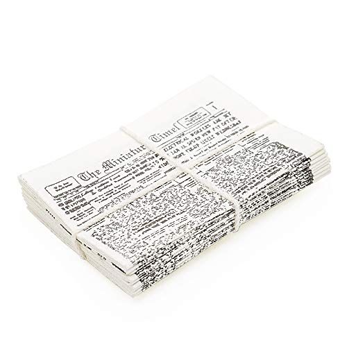  Odoria 1:12 Miniature Newspaper Dollhouse Decoration Accessories