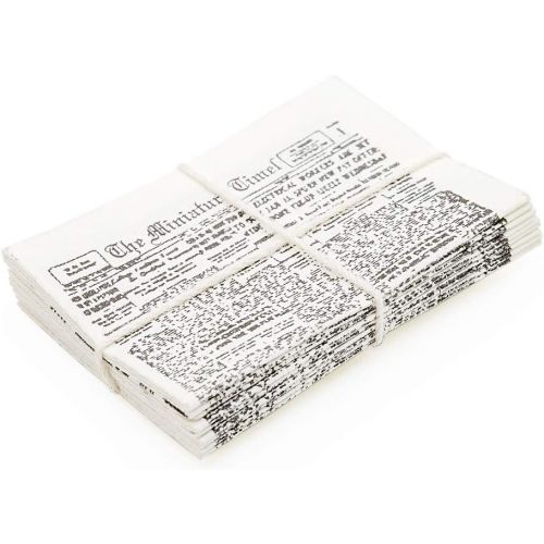  Odoria 1:12 Miniature Newspaper Dollhouse Decoration Accessories