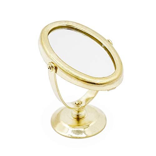  Odoria 1:12 Miniature Mirror Dollhouse Bathroom Accessories