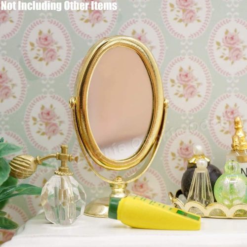  Odoria 1:12 Miniature Mirror Dollhouse Bathroom Accessories