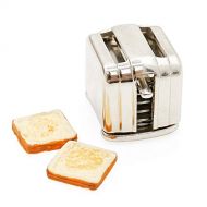 Odoria 1:12 Miniature 2-Slice Toaster Appliance with Bread Dollhouse Kitchen Food Accessories