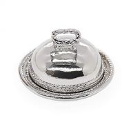 Odoria 1:12 Miniature Butter Dish Plate with Dome Dollhouse Kitchen Food Tableware Accessories