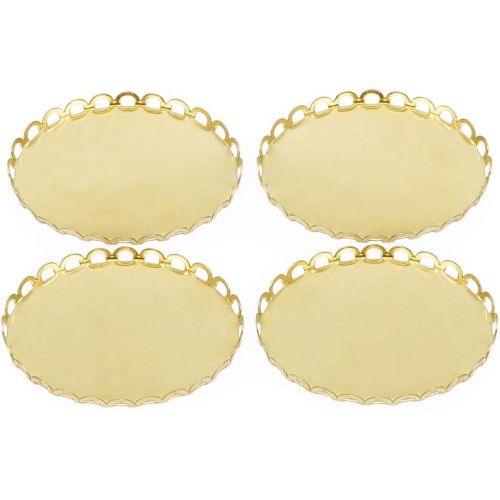  Odoria 1:6 Miniature 4Pcs Dish Plates Platter for Dessert Dollhouse Kitchen Food Tableware Accessories