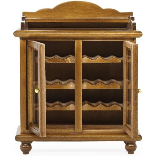  Odoria 1:12 Miniature Kitchen Storage Cabinet Dollhouse Furniture Accessories