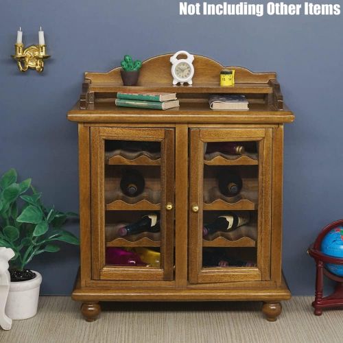  Odoria 1:12 Miniature Kitchen Storage Cabinet Dollhouse Furniture Accessories