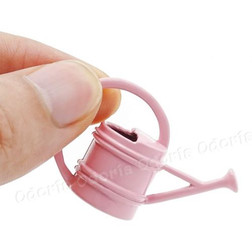  Odoria 1:12 Mini Watering Can Miniature Fairy Garden Tool for Plants Dollhouse Furniture Accessories