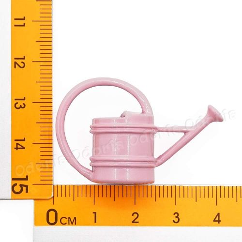  Odoria 1:12 Mini Watering Can Miniature Fairy Garden Tool for Plants Dollhouse Furniture Accessories