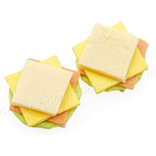  Odoria 1:12 Miniature Sandwich Food Dollhouse Decoration Accessories