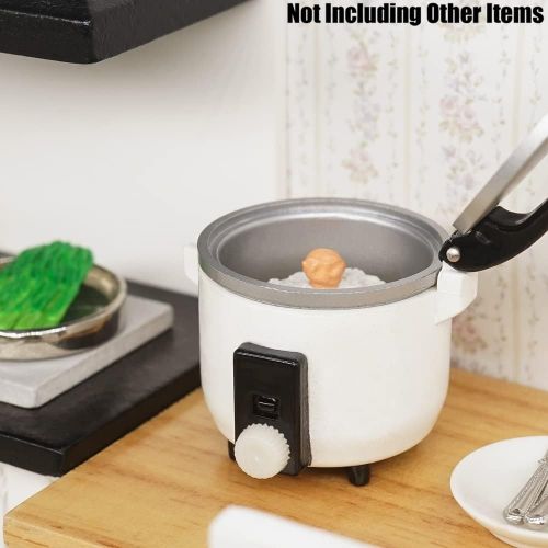  Odoria 1:12 Miniature Cooker for Rice Appliance Dollhouse Kitchen Food Accessories