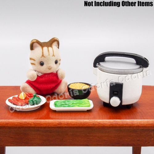  Odoria 1:12 Miniature Cooker for Rice Appliance Dollhouse Kitchen Food Accessories