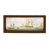 Odoria 1:12 Miniature Wall Framed Painting Art Dollhouse Decoration Accessories