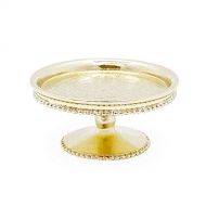 Odoria 1:6 Miniature Dessert Cake Stand Dollhouse Decoration Accessories, Gold