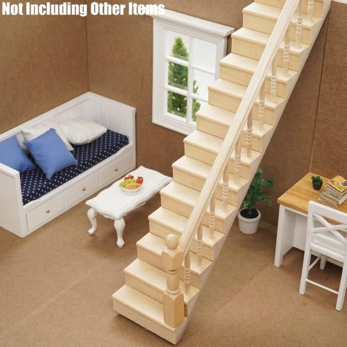  Odoria 1:12 Miniature Stair Staircase Dollhouse Kitchen Furniture Accessories